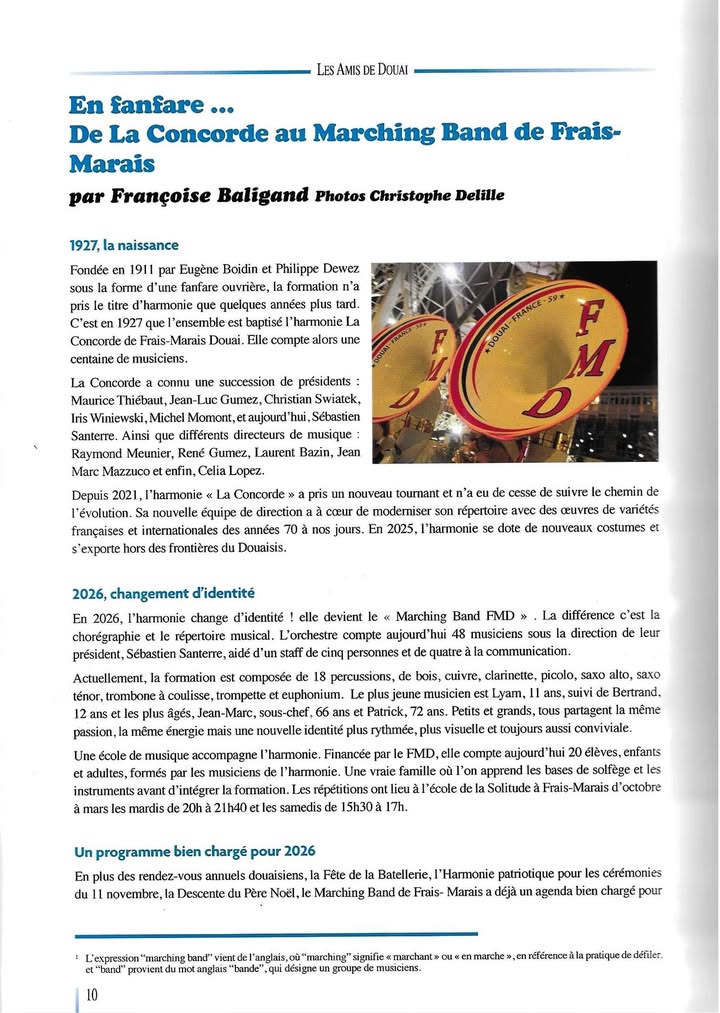 Marching Band - Frais Marais Douai